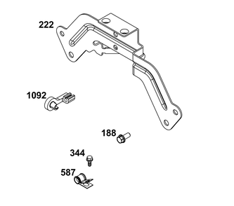 Controls Group Diagram and Parts List for 613377-0102-J1  Briggs and Stratton Engine
